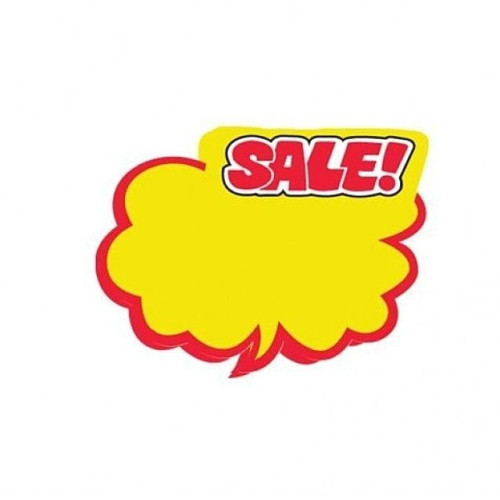아트사인)구름형 (SALE)P2020 130x100mm6매 쇼카드