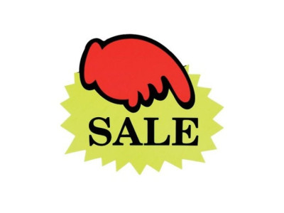 아트사인)쇼카드(톱니손_SALE)대P3005 190x160mm5매