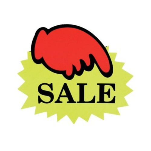 아트사인)쇼카드(톱니손_SALE)대P3005 190x160mm5매