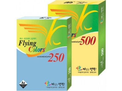 삼원)플라잉칼라A4(05.연노랑색 80g 250매)