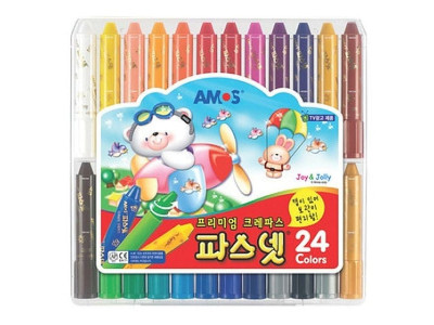 파스넷(24색)문구 물감 파스 파스넷