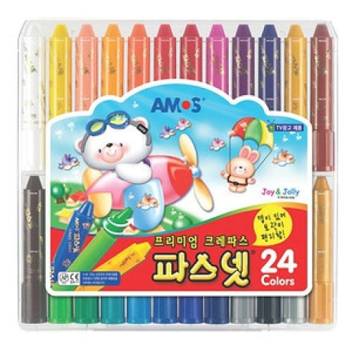 파스넷(24색)문구 물감 파스 파스넷