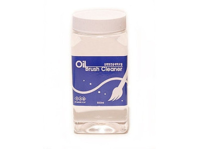유화붓세척액(500ml) 붓 미술 보조용품 미술보조용품