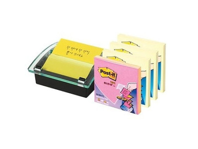 크리스탈디스펜서(DS-330)문구 3M 포스트잇 메모