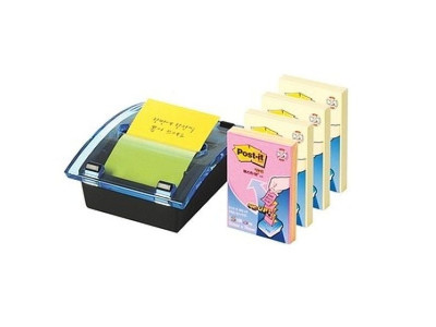 크리스탈디스펜서(DS-123) 문구 3M 포스트잇 메모