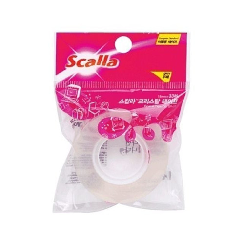 Scalla 크리스탈테이프리필 18mmx33M BP-411