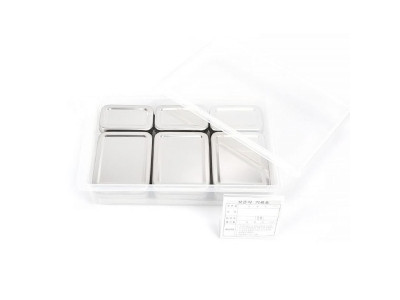PC사각(외피) 보존식용기(스텐사각-소3P 대3P)