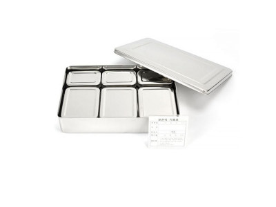 스텐 사각 보존식용기(스텐사각-소3P 중3P)