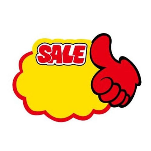 POP카드 PC9041 엄지손SALE (5개입) 광고홍보용카드