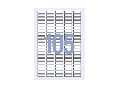 세모네모 전산 라벨지 C-3039 바코드분류 100매 105칸