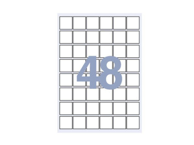 세모네모 전산 라벨지 C-3036 QR코드라벨 100매 48칸