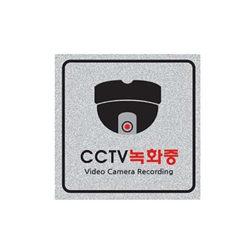 펄사인 CCTV녹화중/돔 5022 (120X120mm) 펄아크릴