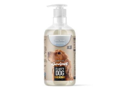 강아지 진정 린스 베이비파우더향 750ml 1P 목욕 윤기