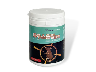 쥐약 마우스올킬블럭 100g 쥐잡는법 쥐먹이 쥐제거제