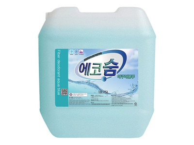 대용량 섬유탈취제 에코숨 18.75L 아쿠아블루향