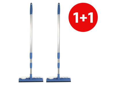 삼정 수퍼 3단 유리창 닦이 1+1 청소 밀대 길이조절봉