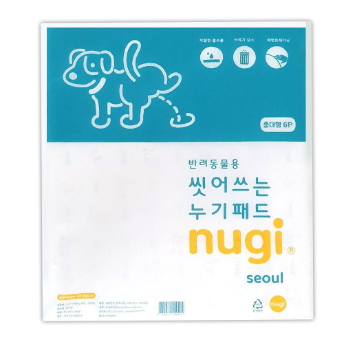 반려동물용 누기 패드 중대형 6매