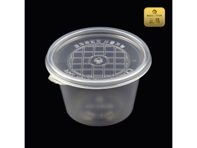 일회용포장용기 M-130B 투명600ml 100개 배달 도시락
