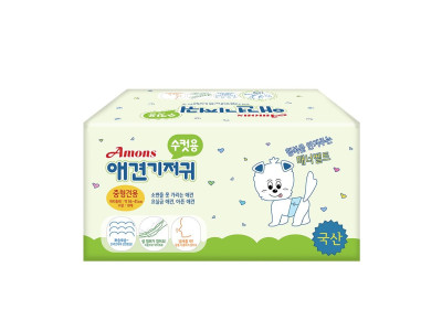 아몬스 수컷용 중형 강아지기저귀 일자매너벨트 10매