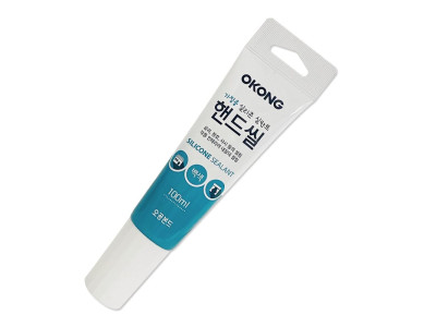 오공 가정용 핸드씰 100ml (백색 8327) 실리콘 실란트