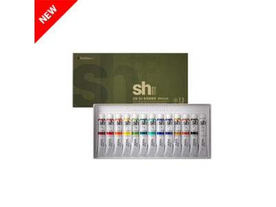 신한 sh 한국화물감 7.5ml 13색