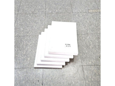 A4사이즈 260g 모조지 500매 백상지