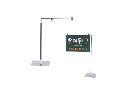 L형 메모꽂이 데스크타입 가로형 홍보물안내 MC-942