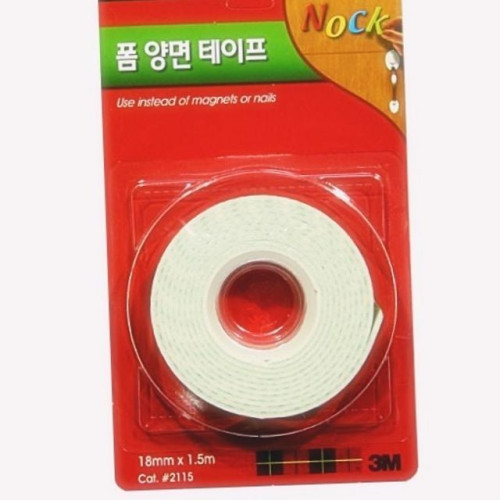 3M 일반폼양면테이프18X1.5M