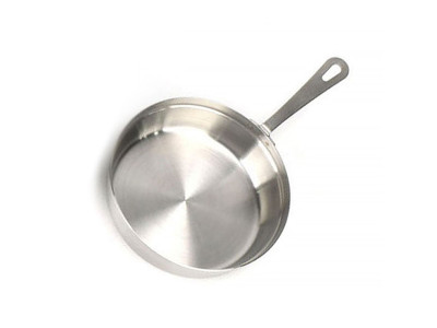 스텐 손잡이 찬기 손잡이 앞접시(대)-14.4cm