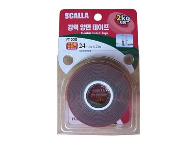Scalla 초강력폼양면테이프 24mm 2M FT-220