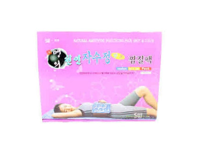 명의 천연자수정찜질팩