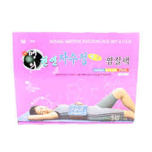 명의 천연자수정찜질팩