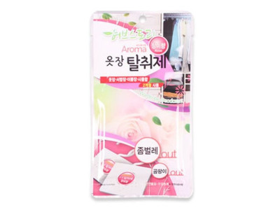 (set)옷장 탈취제(장미향)22g 10개