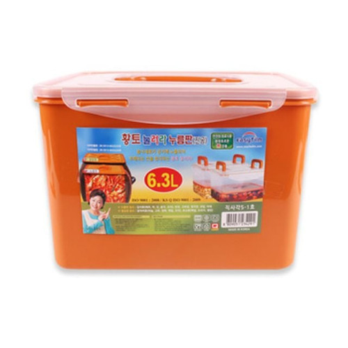 (set)황토누름이 직사각 6.3L 4개