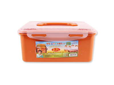 (set)황토누름이 직사각 2.7L 6개