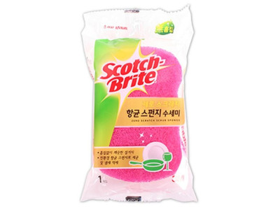 3M 제로스크래치 항군스펀지수세미