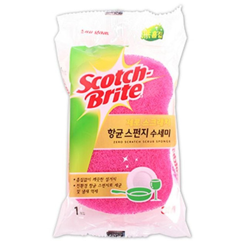 3M 제로스크래치 항군스펀지수세미