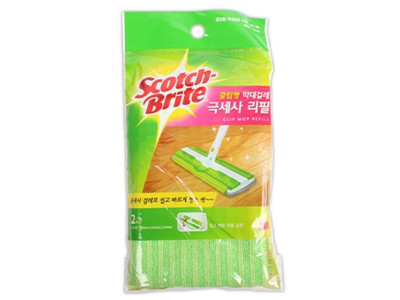 3M 클립형 막대걸레 극세사리필(2P)
