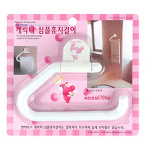캐릭터 심플휴지걸이(색상랜덤)