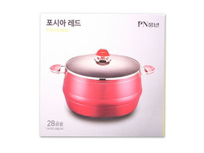 포시아 레드냄비(곰솥28cm)
