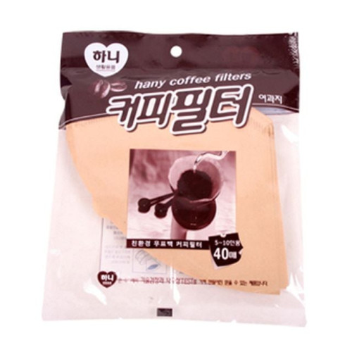 하니 커피필터 40매(5-10인용)