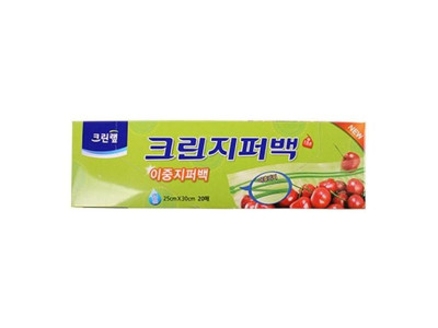 크린랲 크린이중지퍼팩20매(25cmX30cm)