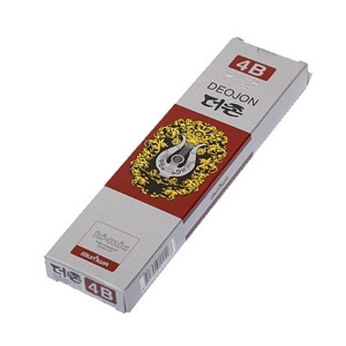더존연필(4B-12자루) 사무용품 문구 학용품 연필