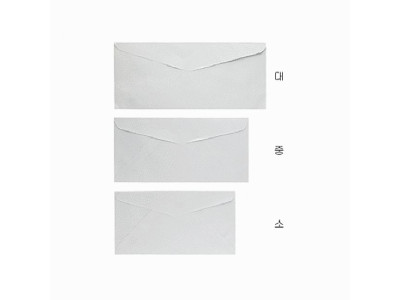 우편봉투장교봉투 소(가로18.5세로9.5cm) 100매