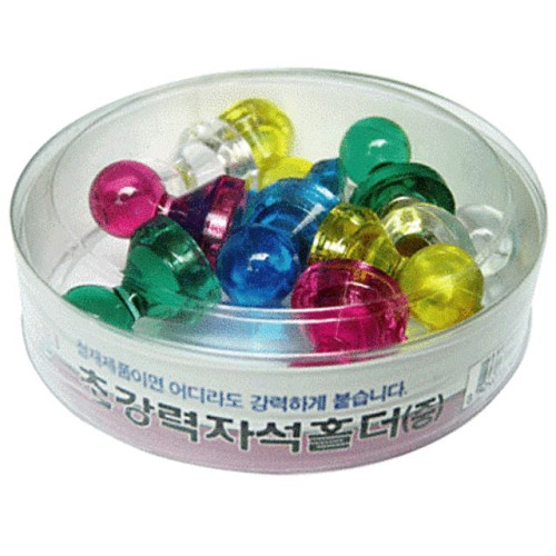 큐티 초강력 자석홀더 중 (15mmX10입)