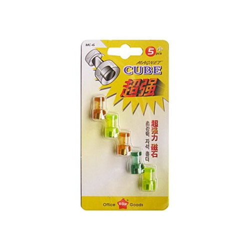 산다 장구형 초강력 자석 소(11mmx5입) MC-6