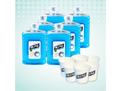 이코라이프 애니가글 1500ml x 6ea + 가글컵 720ea