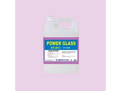 중성 유리 세정제 파워글라스 3.75L 유리세제