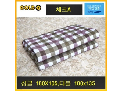 체크A 더블 전기요