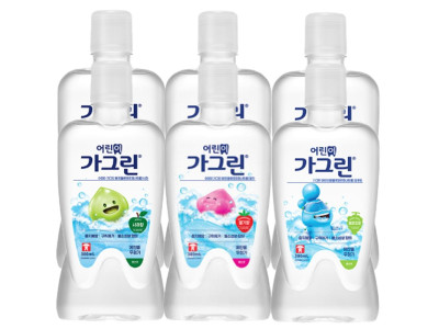 어린이가그린 아동가글 380mlx6개/사과/딸기/청포도맛